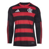 Manto Flamengo Manga Longa Jogo 1 2025