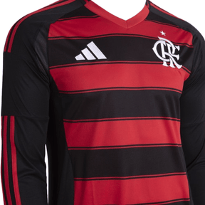 Manto Flamengo Manga Longa Jogo 1 2025