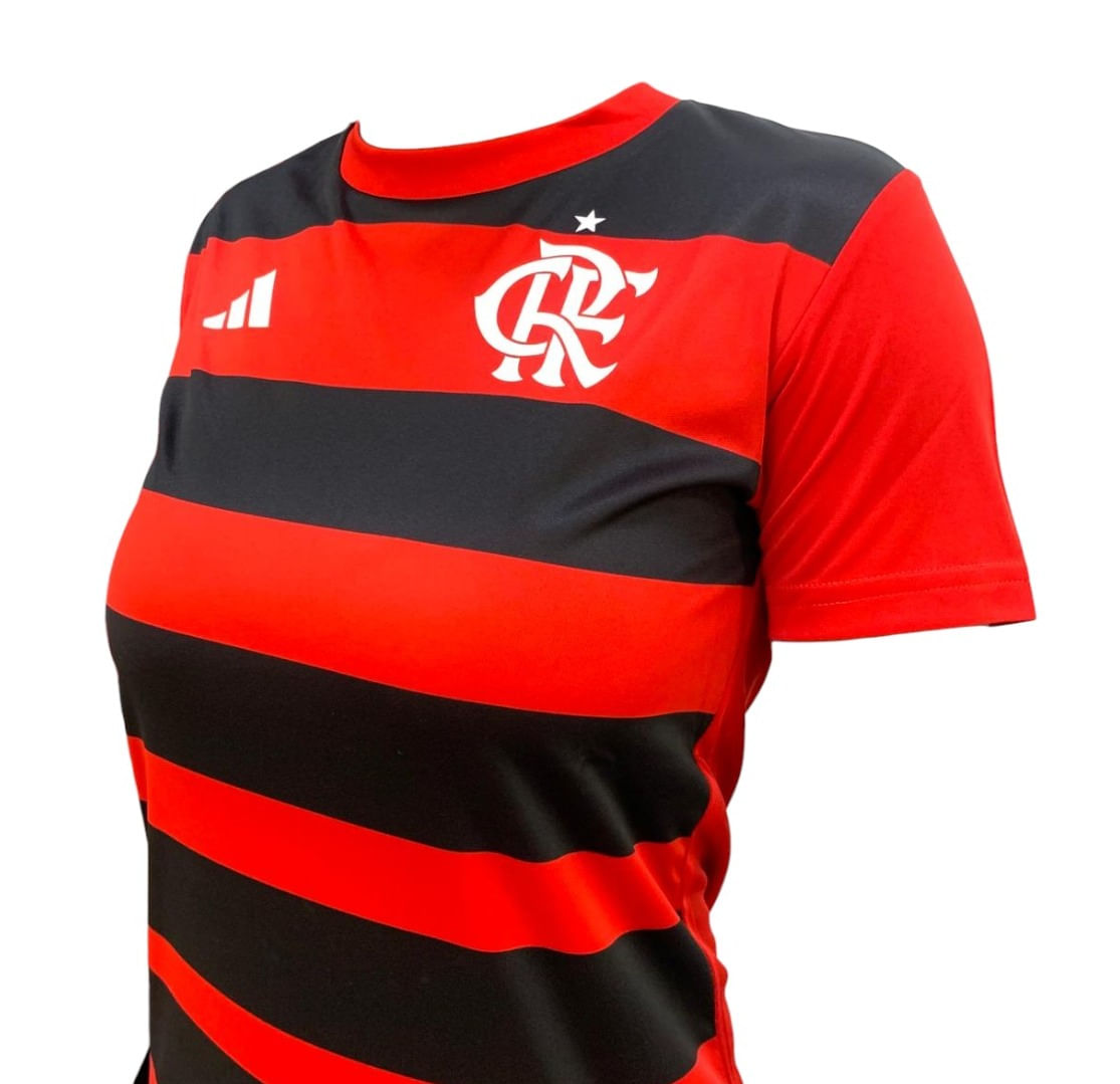 Manto Flamengo Feminina Fan Jogo 1 Adidas 2024