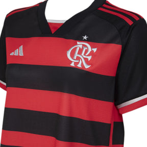 Manto Flamengo Feminina Jogo 1 Adidas 2024